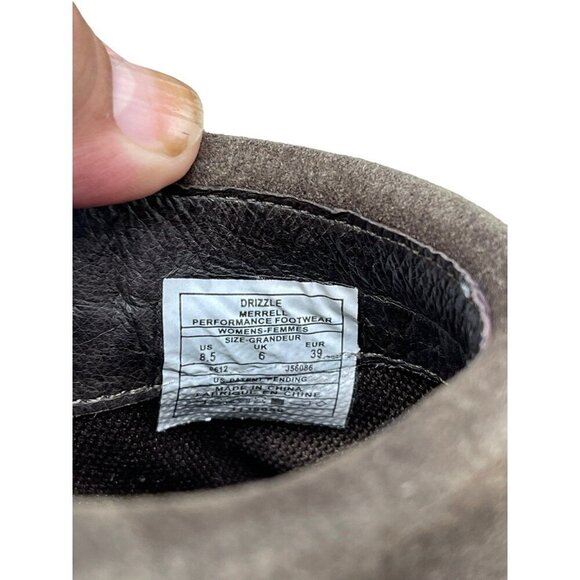 Merrell Drizzle Leather Mules Clogs Women's 8.5 Brown - Picture 5 of 10